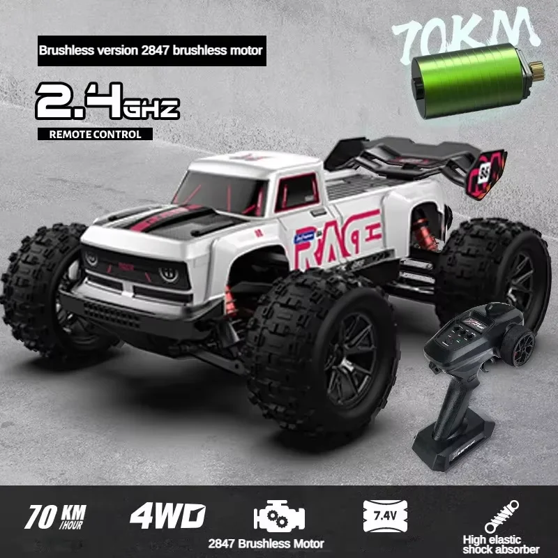 

New S910PRO RC 1:16 4WD LED Brushless High Speed Drift Climbing Car Electric Remote Control Car Toy Children's Toys