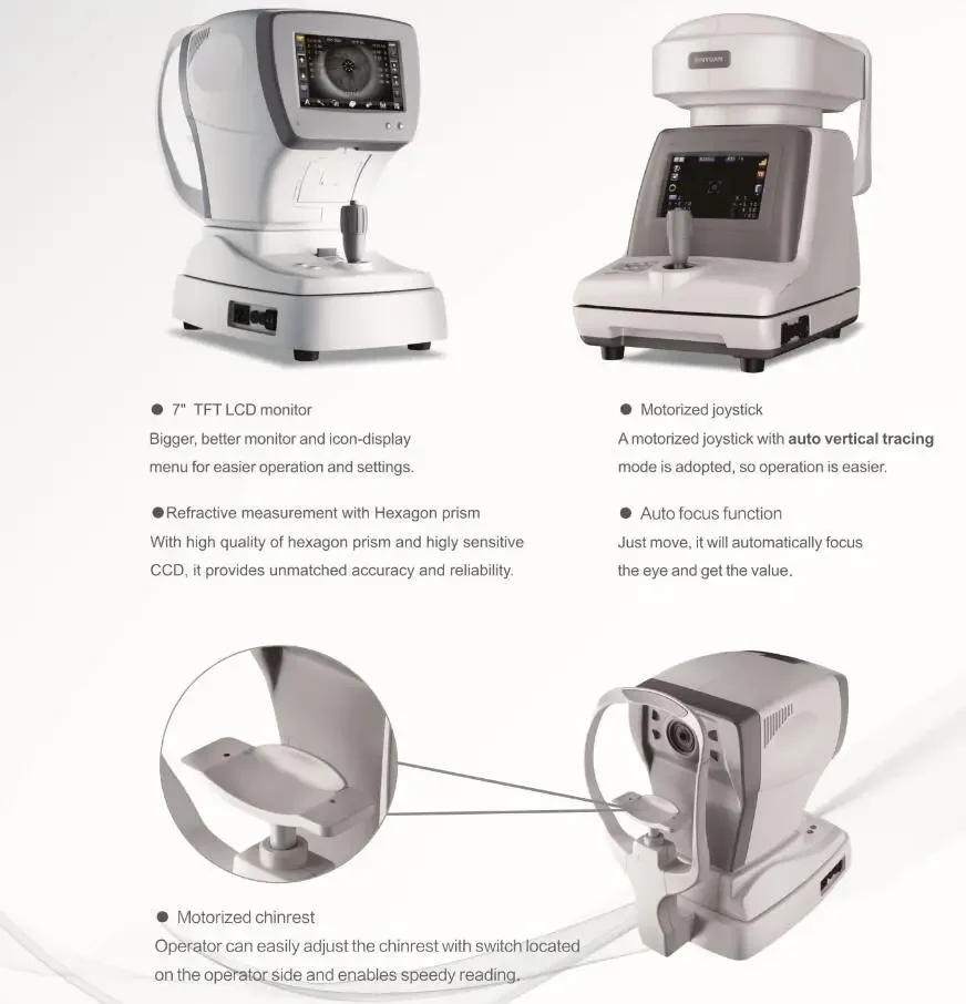 Portable and easy to operate optometry instrument, automatic refractometer FA 6500k,  refractometer, meter price