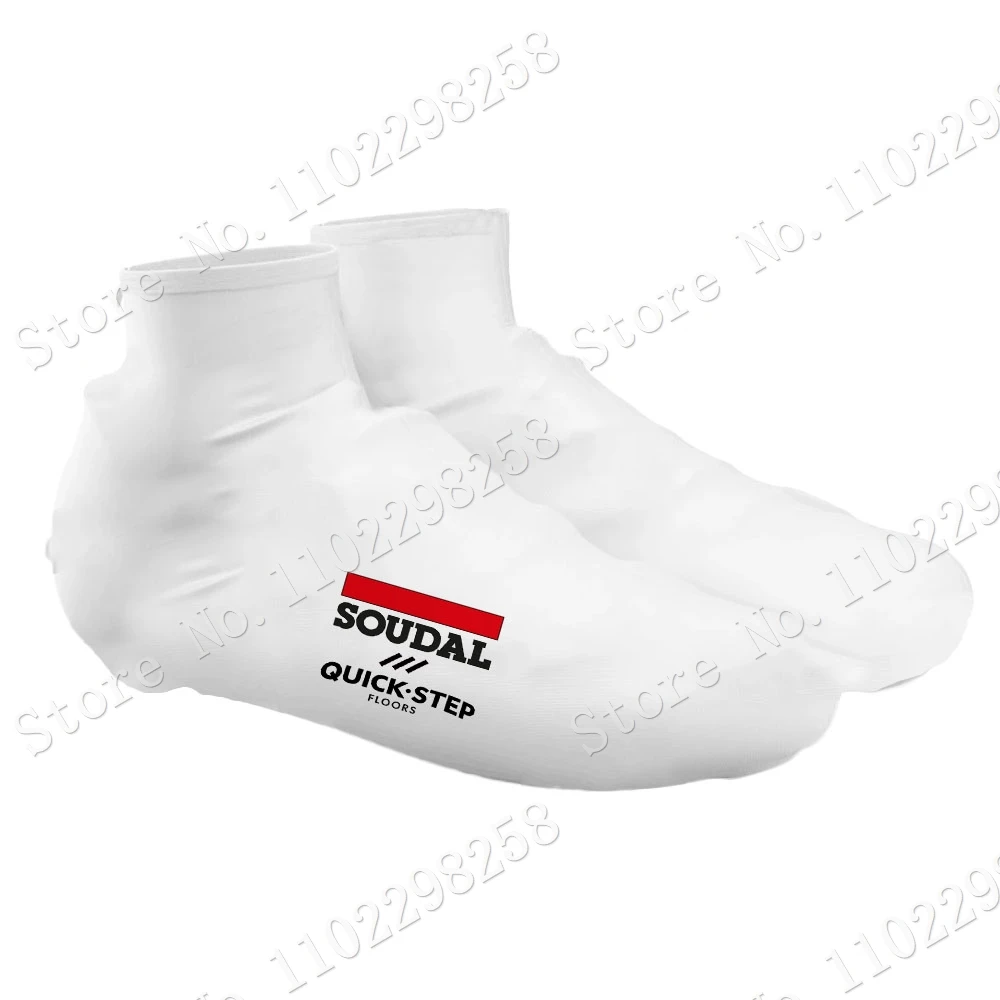 2023 Soudal Quick Step Cycling Shoe Covers Winter Road Bike Shoes Cover MTB Jerseys Dust-proof Non-slip Outdoor Overshoes