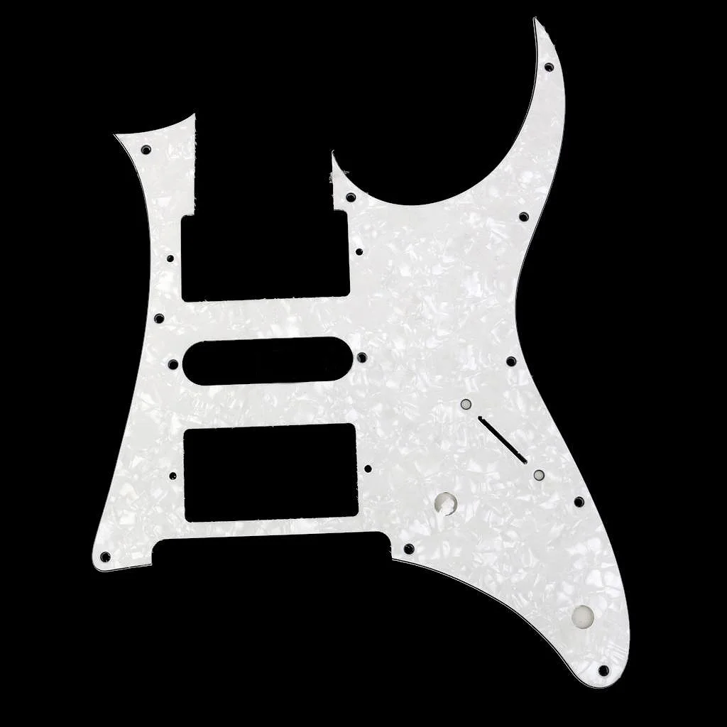SMIEA Placa de arranhões de pickguard de guitarra de 3 camadas para Ibanez RG 350 DX
