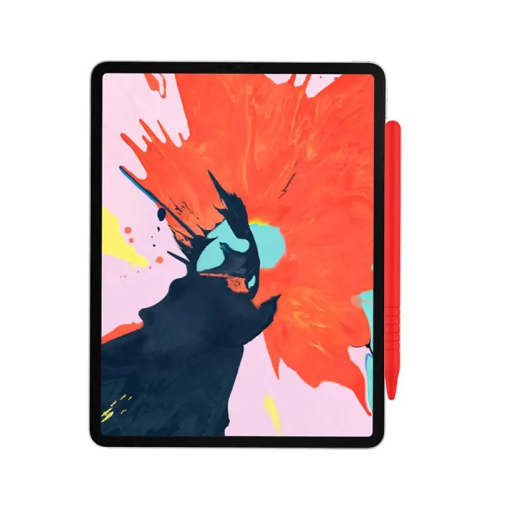 Capa de silicone slip para caneta apples, acessório, capa protetora, para apple, pencil, 2 polegadas