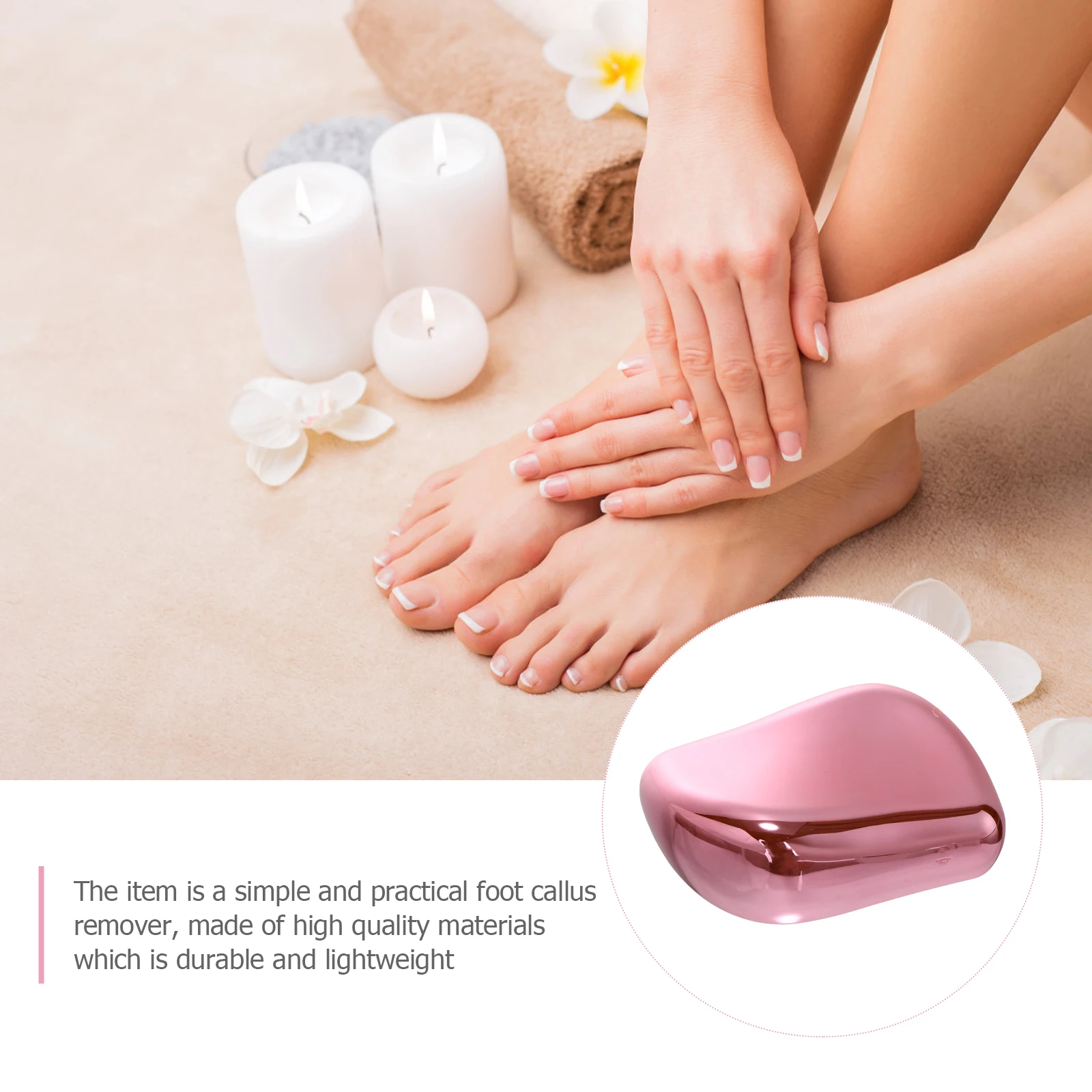 1Pcs Foot Callus Remover Tool Glass Exfoliating File Handheld Pedicure Durable Practical Compact Size Foot File