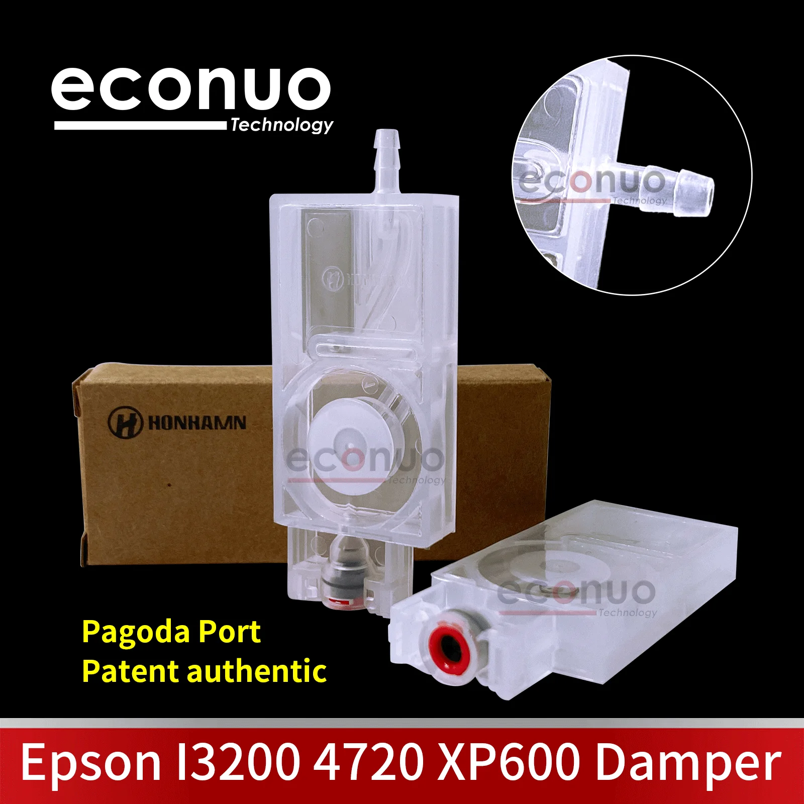 

4 PCS High Quality Red Ink Damper I3200 Damper Solvent Dtf I3200/4720 Ink Damper for Dtf Printer epson I3200 A1/e1/u1 Head