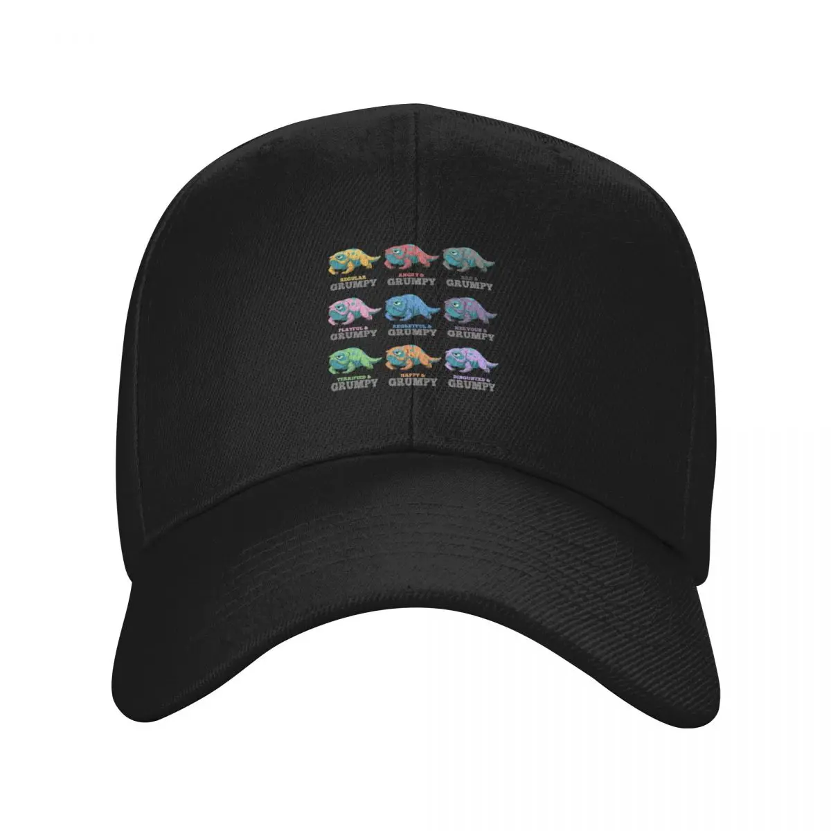 

Many Moods of Bait Baseball Cap summer hat Beach foam party Hat For Girls Men's
