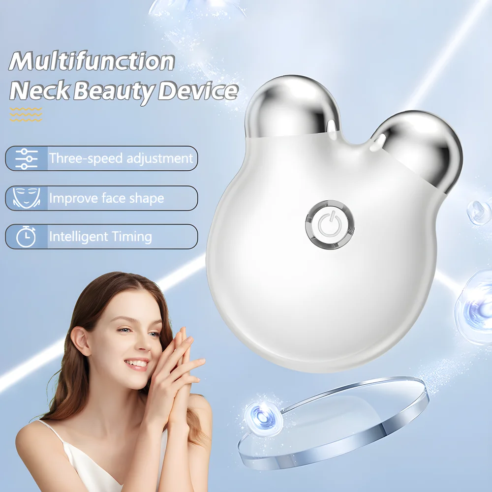 Mini instrumento de belleza EMS de microcorriente, máquina de Estiramiento Facial, masajeador Facial, levantamiento de contorno delicado, reafirmante, antiarrugas
