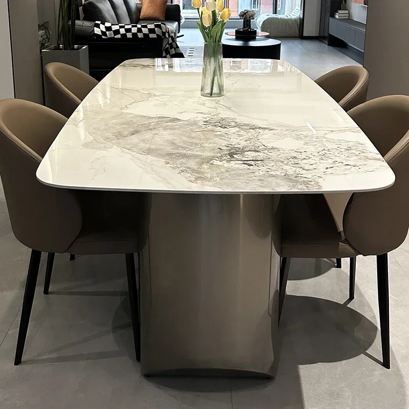 

Bar Table Furniture Luxury Restaurant Tables Dinning Sets Living Room Chairs Garden Cafe Individual Dining Center Modern Kitchen