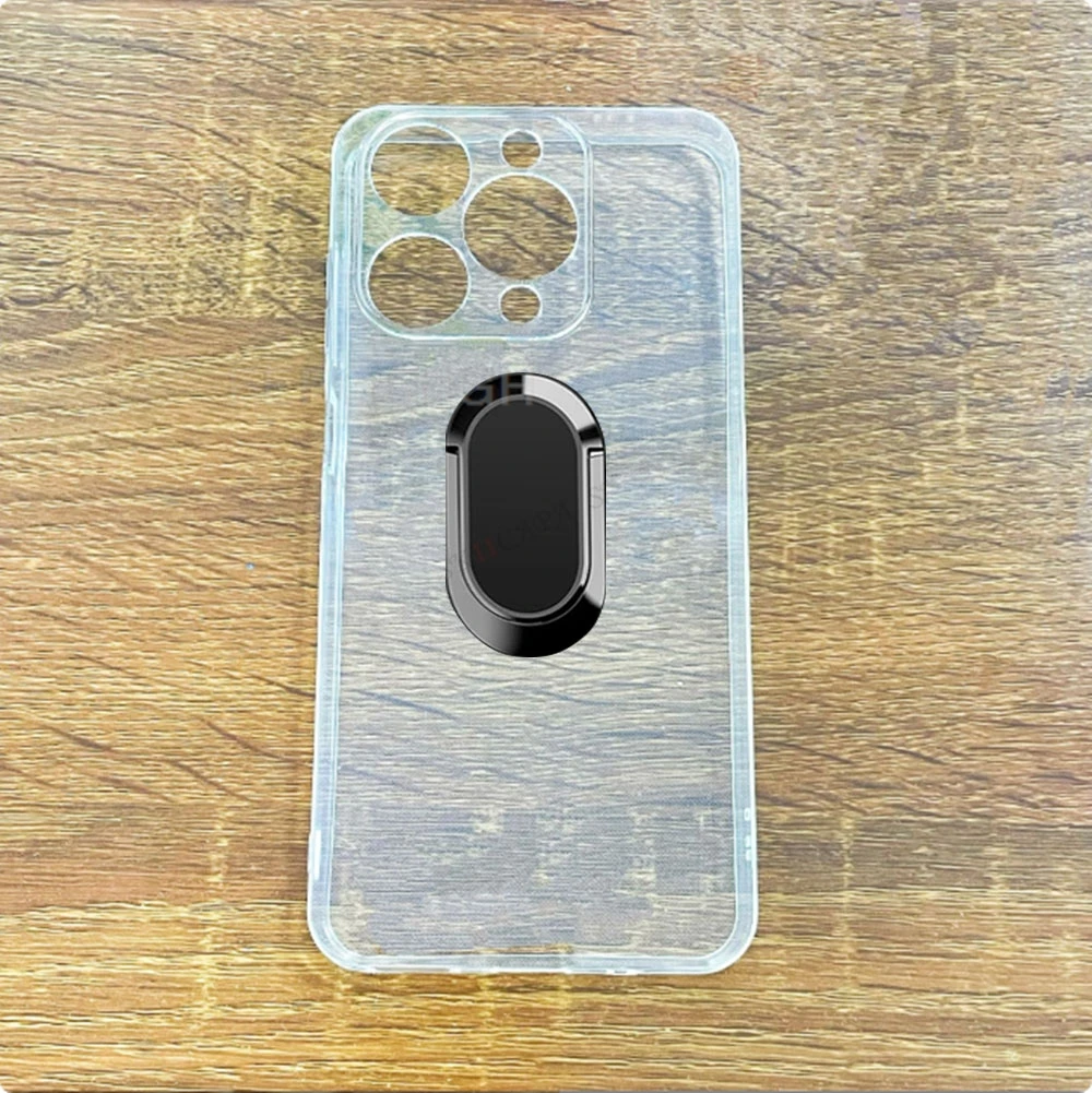 For Oukitel C69 7.2" 2025 Oukitel C69 OukitelC69 Back Ring Holder Bracket Phone Case TPU Soft Silicone Cover