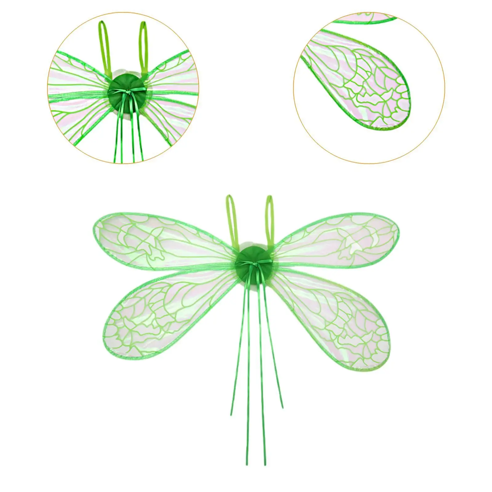 Dragonfly Fairy Wing Comfortabel aankleden Angel Wing Fairy Wing voor meisjes voor Halloween themafeest Festival carnaval kinderen