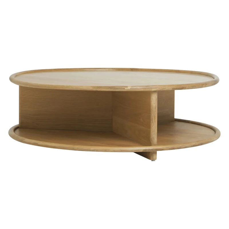 

PQF Coffee Table round Living Room Storage Tea Table Small Apartment Tea Table Table