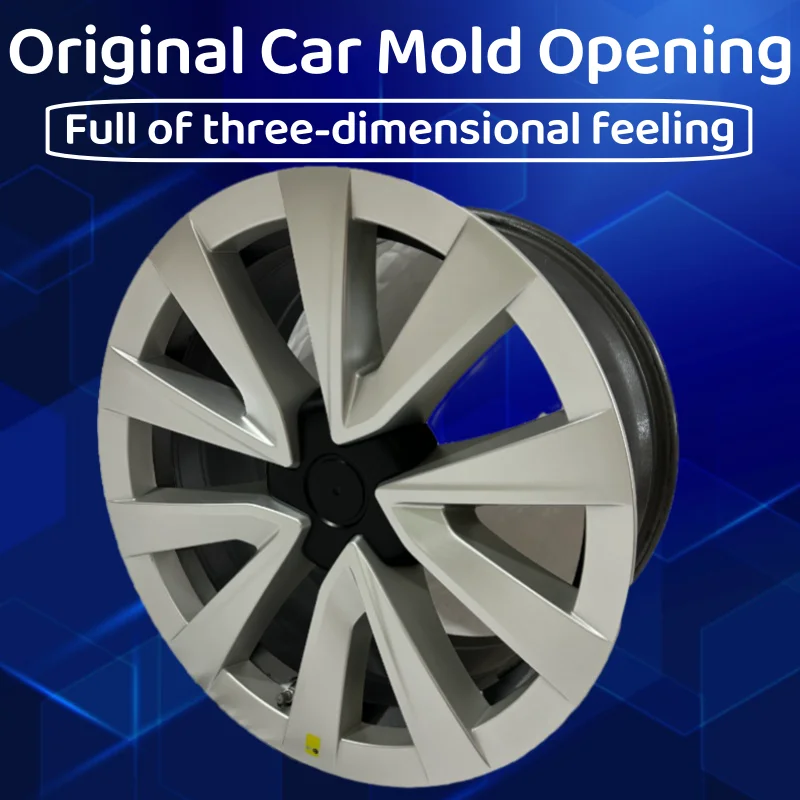 4PCS HubCap Car Replacement Performance Wheel Cover Cap Automobile Full Rim Cover Kits Part for Tesla Model 3 18 Inch 2018-2023