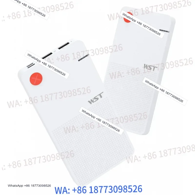 

WST Новый ультратонкий портативный внешний аккумулятор (Power Bank) с быстрой зарядкой, 10000 мАч, модный дизайн, для мобильных телефонов