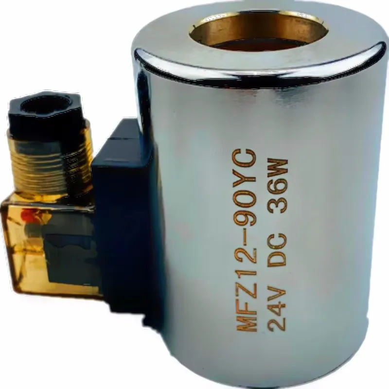 Bobine Électrovanne Hydraulique MFB12-37YC MFZ12-37YC - 220V/110V/24V/12V/72V/48V/60V - Diamètre 23mm Hauteur 51mm