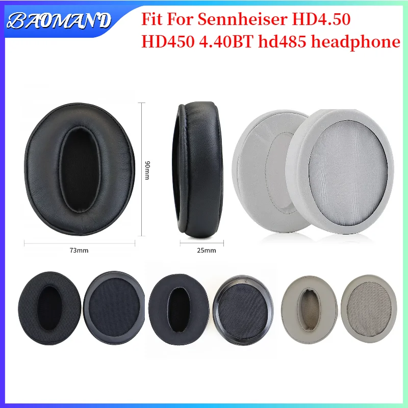 

Ear pads for Sennheiser HD4.50 HD450 4.40BT hd485 Headphones Replacement Earmuffs Ear pillows headband pads