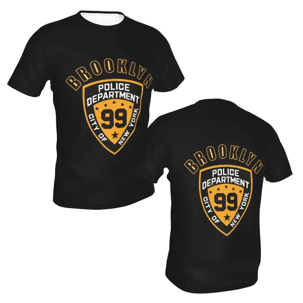 Brooklyn Nine Nine - 99th Precinct Mug polyester T-Shirt Men'sFashion T Shirts Men O-Neck Short Sleeve