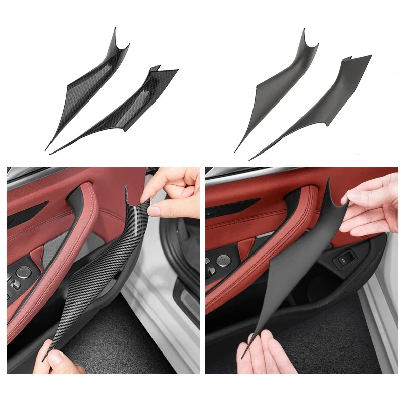 2er-Set 4er-Set G30 G31 F90 Türgriff-Zierleiste ABS Innenverkleidung für BMW 5er M5 2017-2021 51417438521 – Detail 3
