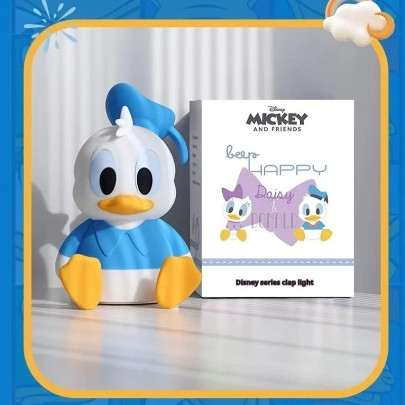 Duck Donald Duck Nightlight Button Style Atmosphere Light Practical Creative Cute Companion Gift Christmas Girls Birthday Gift