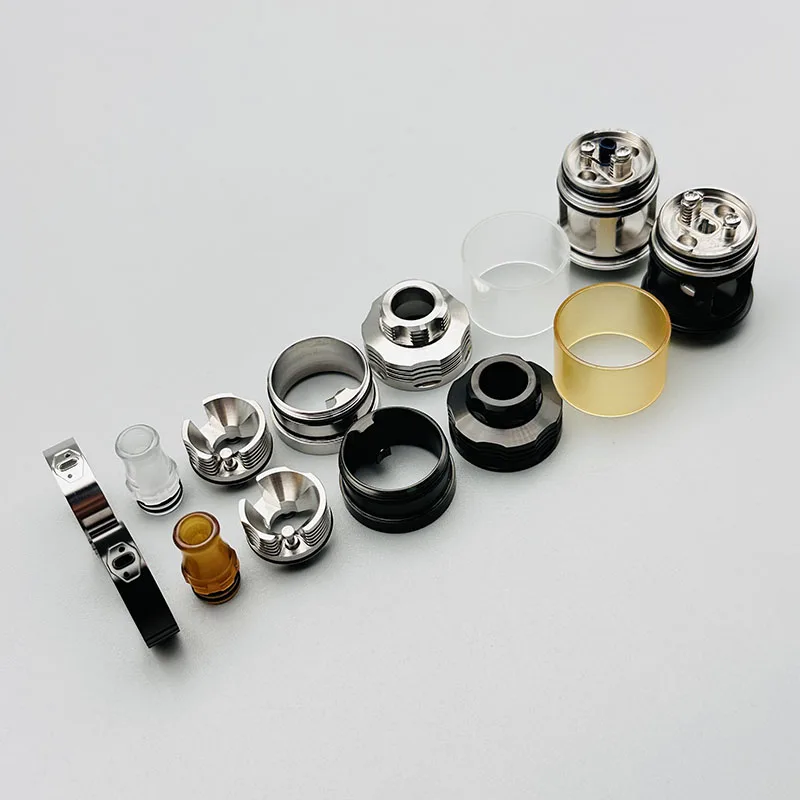 DSX 415 S61 v2 نمط بواسطة أربعة واحدة خمسة MTL RTA 22 مللي متر 3.0 مللي ملف واحد قابل لإعادة البناء قابل للتعديل العلوي ملء تدفق الهواء ضبط تفتيت