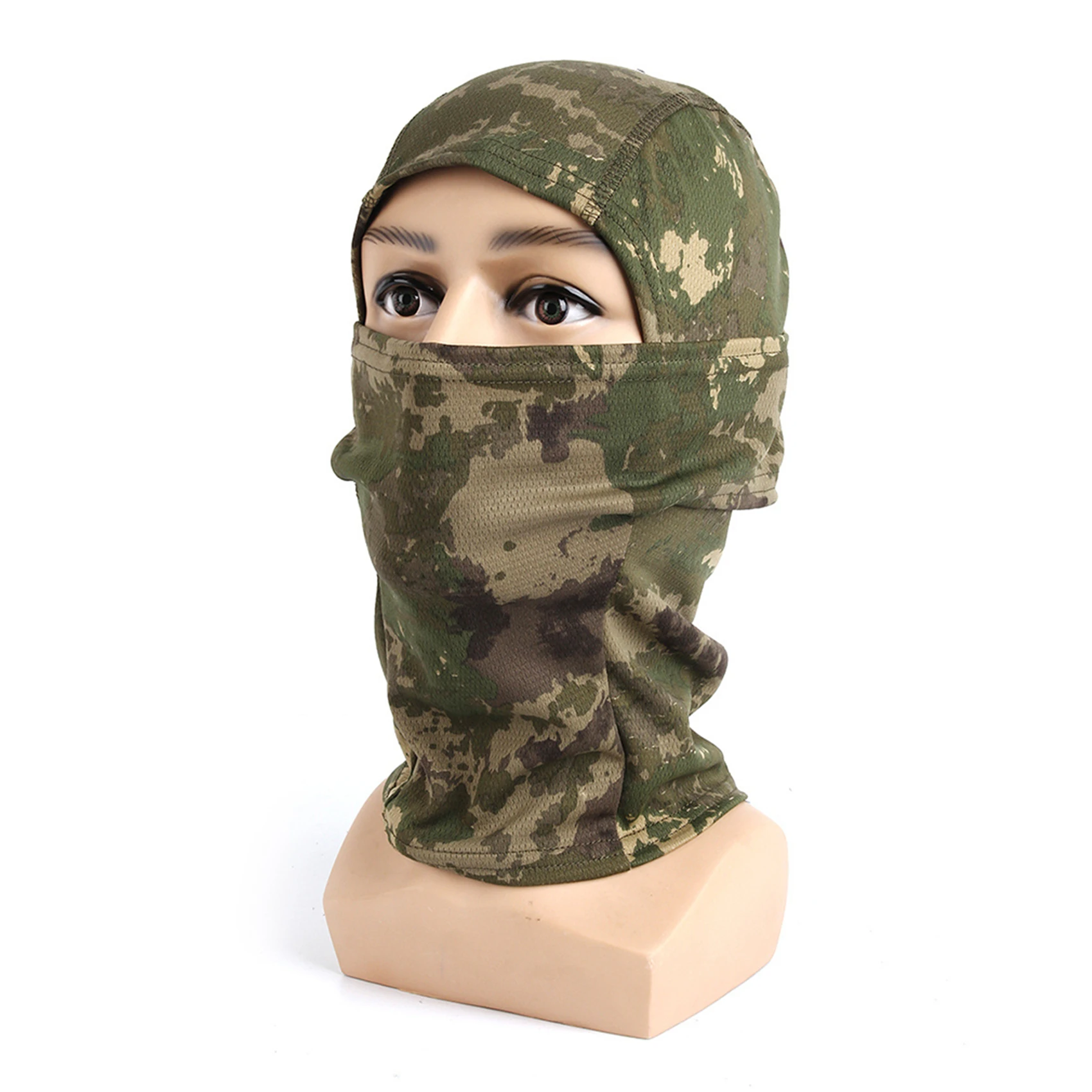 Camouflage Balaclava Outdoor Cycling Motorcycle Fishing Hunting Hood Protection Balaclava Head Face Cover