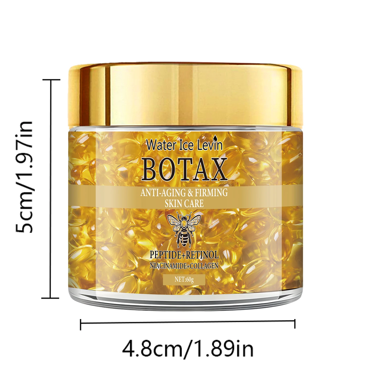 تحتوي كريم الكولاجين الريتينول وحمض الهيالورونيك على النياسيناميد والنباتات سكوالين، وترطيب البشرة وشدها، والعناية اليومية بالبشرة مناسبة للرجال والنساء