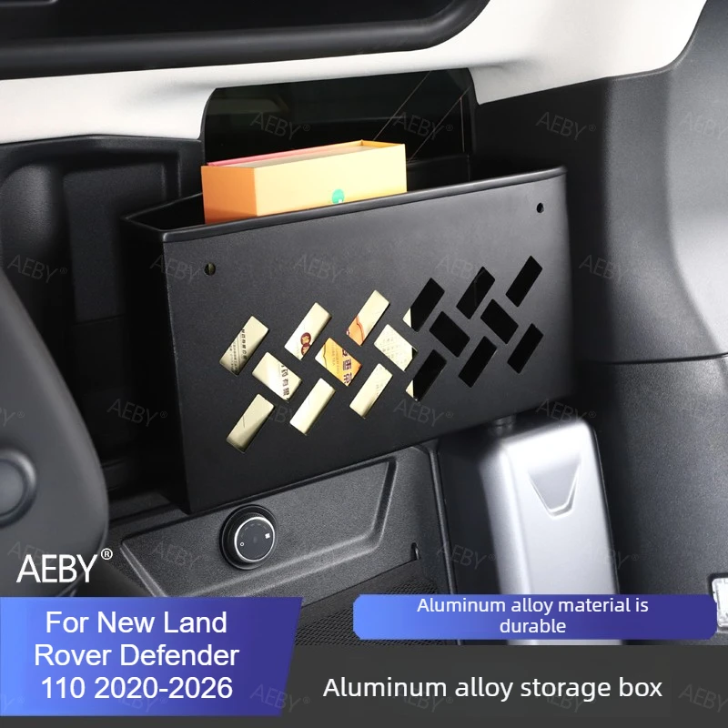 For New Land Rover Defender 110 2020-2026 Rear luggage compartment storage tray with large capacity embedded Trunk storage box