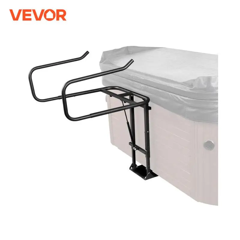 VEVOR-cubierta de bañera de hidromasaje, cubierta de elevación de Spa, altura hidráulica de 33,1 "-41,3" de ancho, 53,1 "-92,5" ajustable instalada debajo