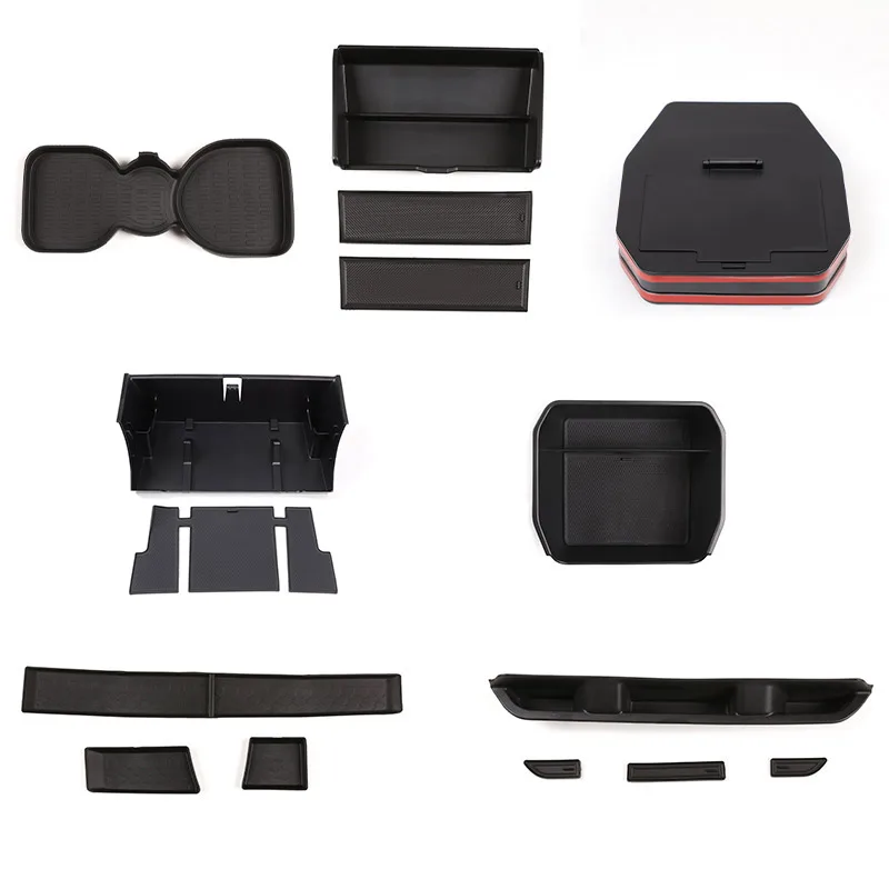 

Для Land Rover Defender 90 110 2020-2024 ящик для хранения с центральным управлением, многофункциональный ящик для хранения, аксессуары для салона автомобиля