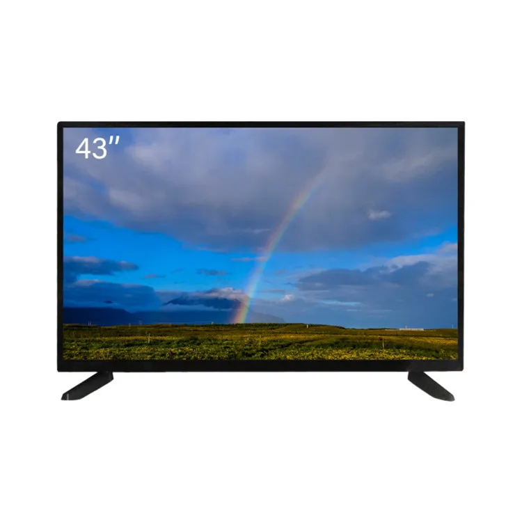 LCD Gaming 4K Melengkung 120Hz 200Hz 2K 32 40 43 Inci HD untuk Komputer PC dan Aksesori Pengawasan