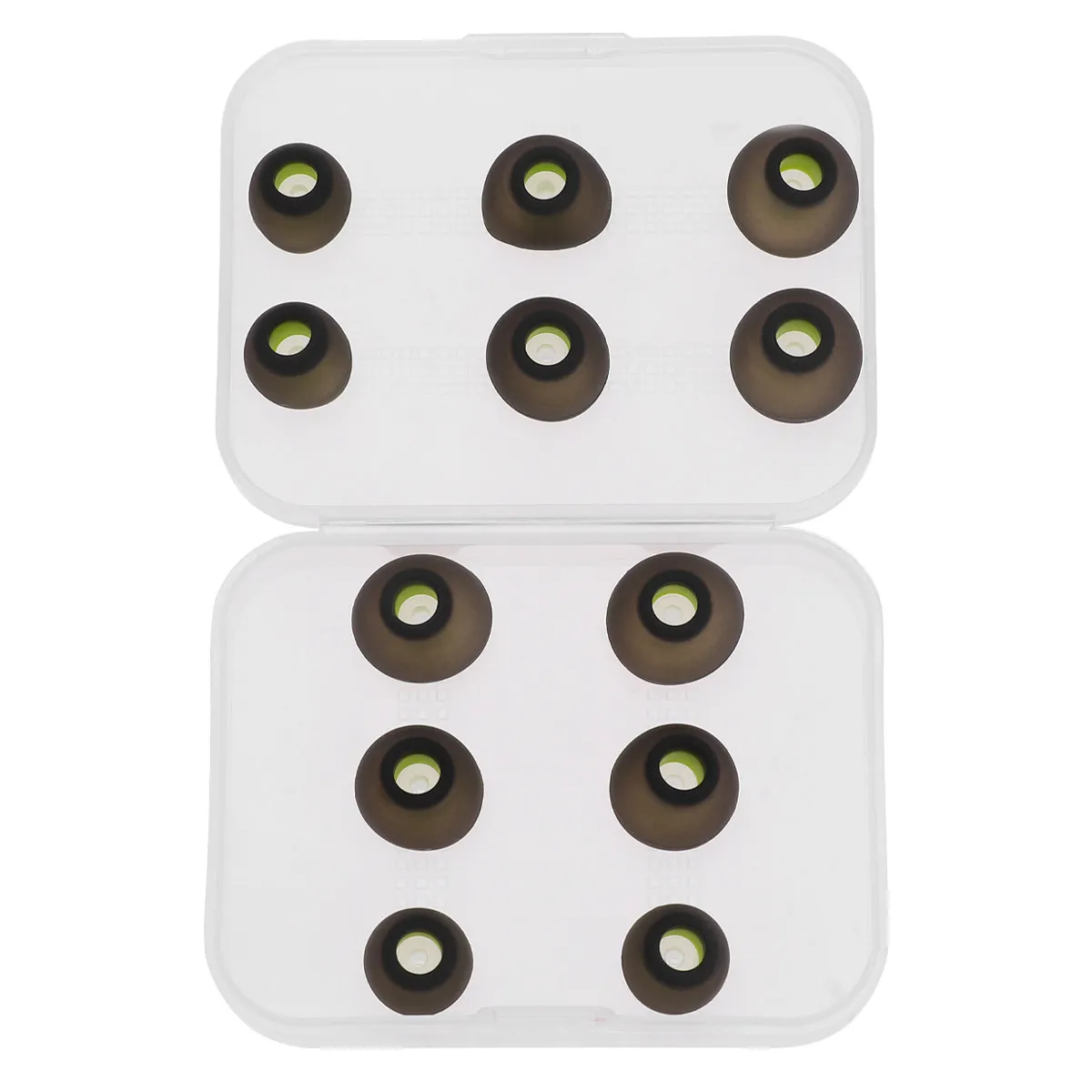 12Pcs -Grade Silicone in- Plugs for Noise Isolation Soundproof Earphone Tips Enhanced Music Clarity No Volume