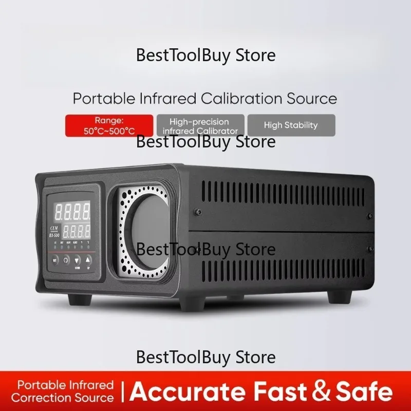 

Temperature Calibrator 0.95 Target Emissivity 50ºC ~ 500ºC/122ºF~932ºF 40 min Heating 45 40 min Cooling
