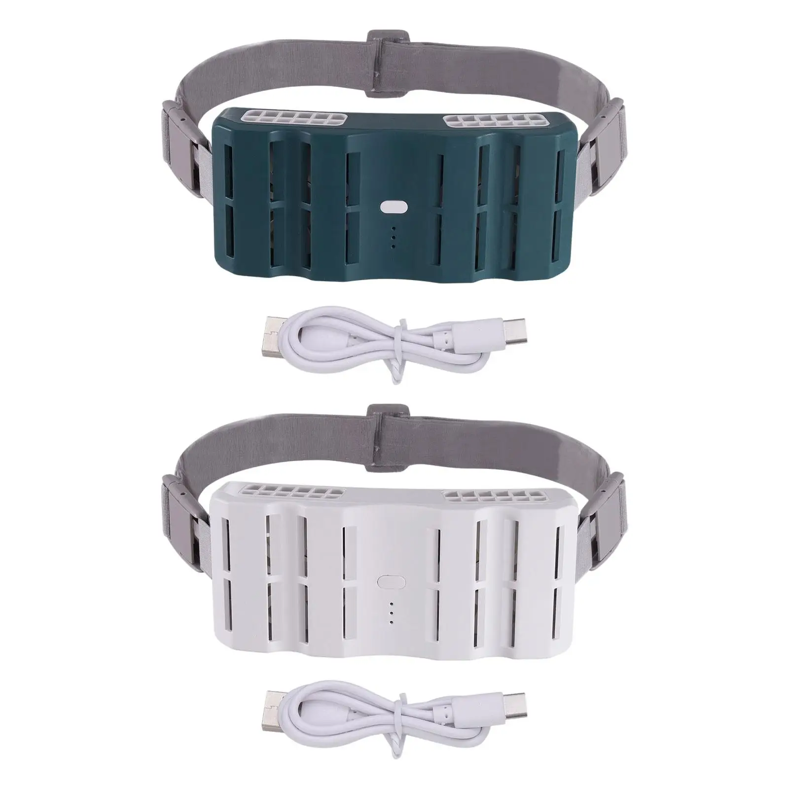 

Портативный поясной вентилятор, перезаряжаемый компактный мощный ветровой персональный вентилятор, носимый вентилятор для строительства, кемпинга, верховой езды, пешего туризма