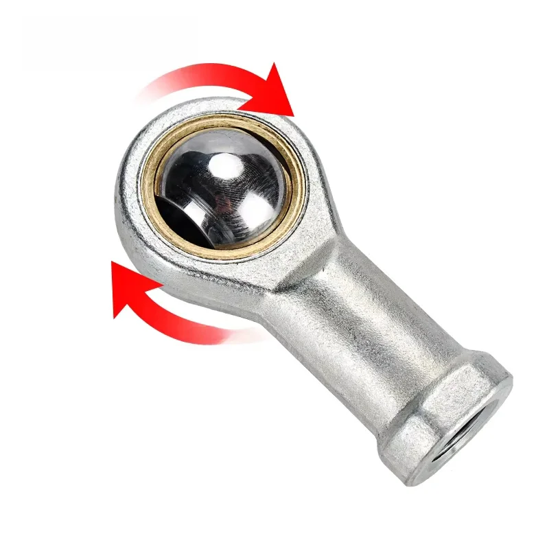 Fisheye Joint Female Piston Rod End Ball Head Universal Pneumatic Cylinder U Fitting Mounting Knuckle Bearing Internal Thread