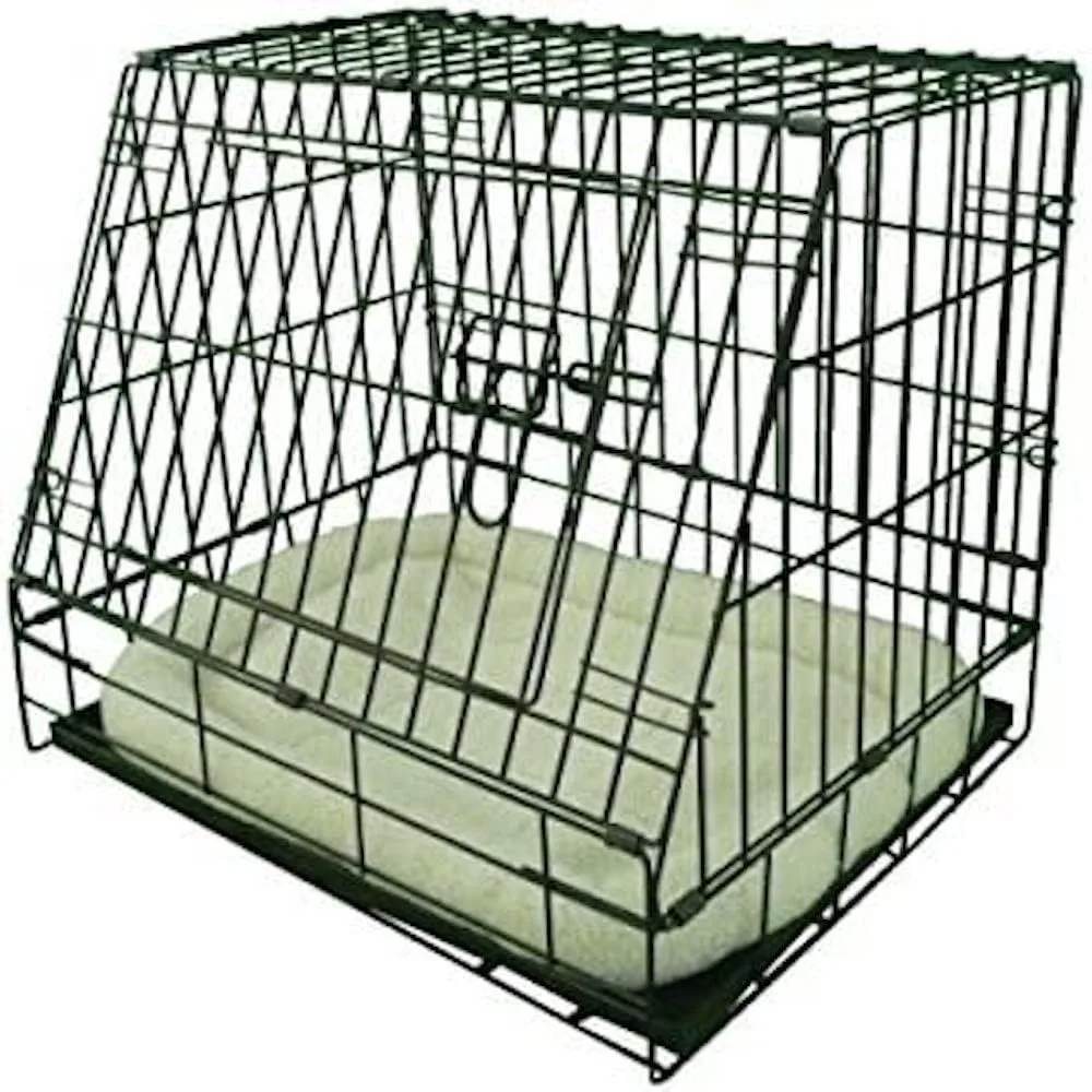 

Black Deluxe Slanted Small 24 inch Dog Cage