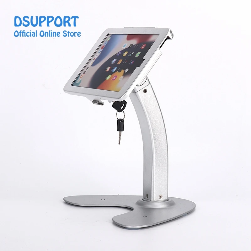 

Fit for 8.3 inch ipad mini 6 Tablet desk stand anti-thief Lockable Metal Tablet Holder 23009 8.3 inch