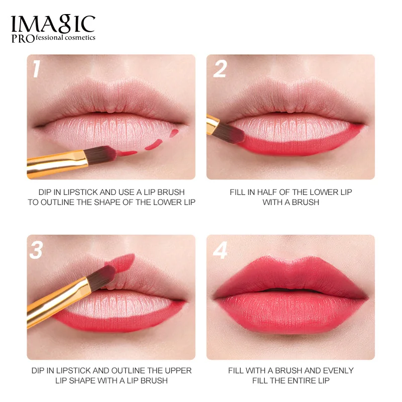 8 Colors Lipstick Palette With Lip Brush Lipliner Natural Dramatic Makeup Matte Moisturizing Velvet Maquiagem Professional