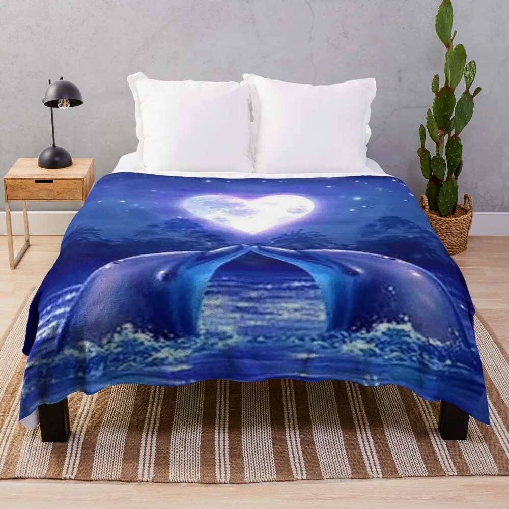 dolphin Throw Blanket giant sofa blanket