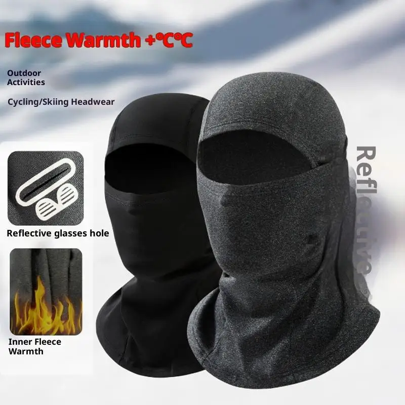 

Thermal Winter Balaclava Cycling Full Face Mask Warm Outdoor Sports Motorcycle Ski Fishing Hunting Mask Warm Windproof Cover Hat