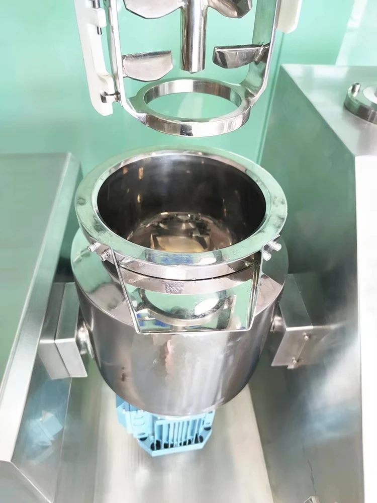 5-25l Small Lotion Vacuum Emulsifying Cosmetic Petroleum Jelly Beauty Cream Cheese Making Machine Homogenizer Emulsifier Mixer view 6