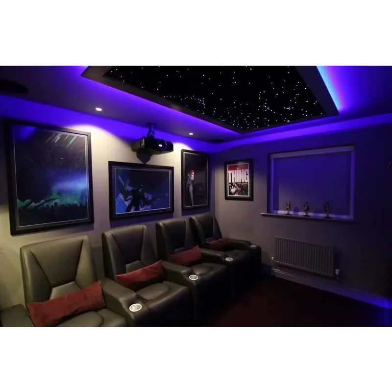 Star Ceiling Panels Fiber Optic Star Ceiling RGB Light with 7 Colors