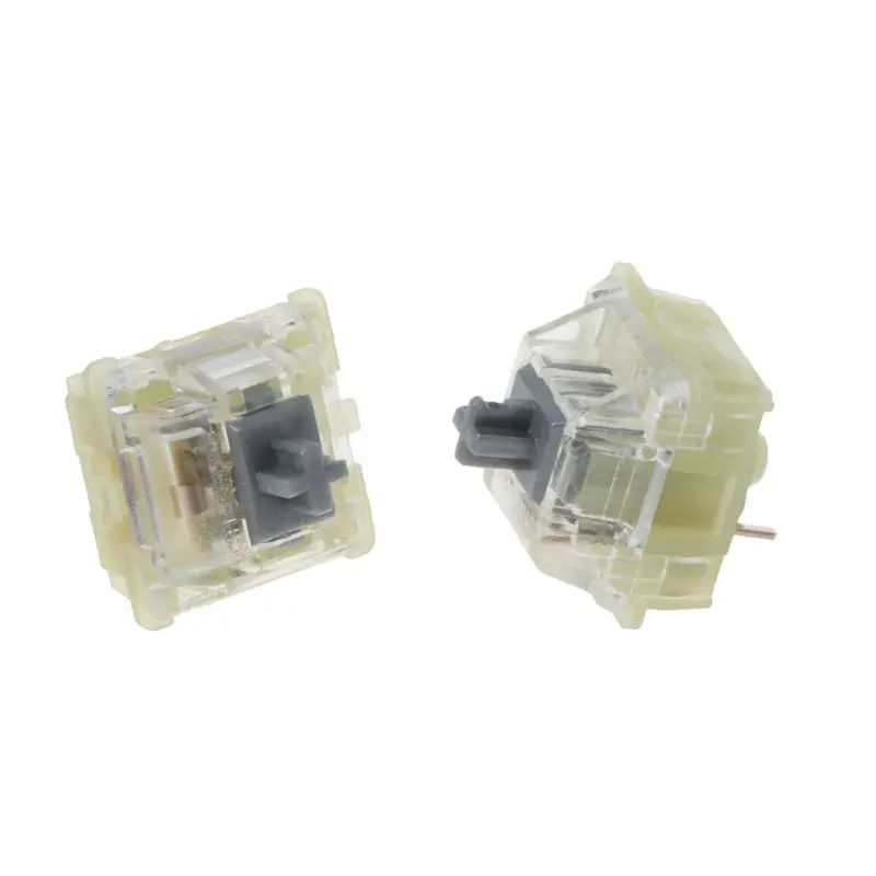 RGB Cherry Mx Switches Keycap Keyswitches Keymodule Mechanical Keyboard Switches Replacement (Silver 3 pin, 2 pcs)