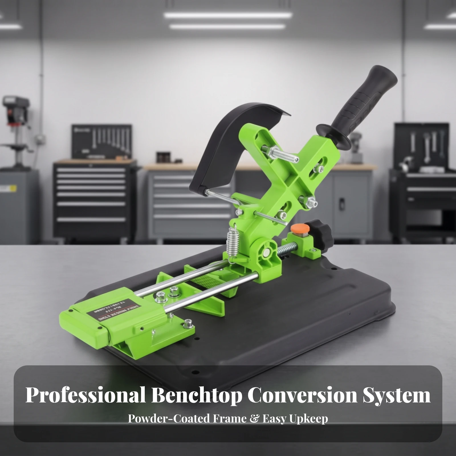 Angle Grinder Stand Universal Angle Grinder Stand with Sliding Rail Multifunctional Quick-Adjust for DIYers, Stone Cutting
