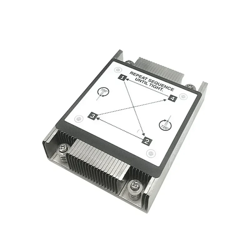 Used FOR IBM X3550 M5 X3550M5 1U 00KC912 00FK457 Heatsink and 00FK34300MV395 Cooling FAN for Lenovo Server CPU Cooler Fan