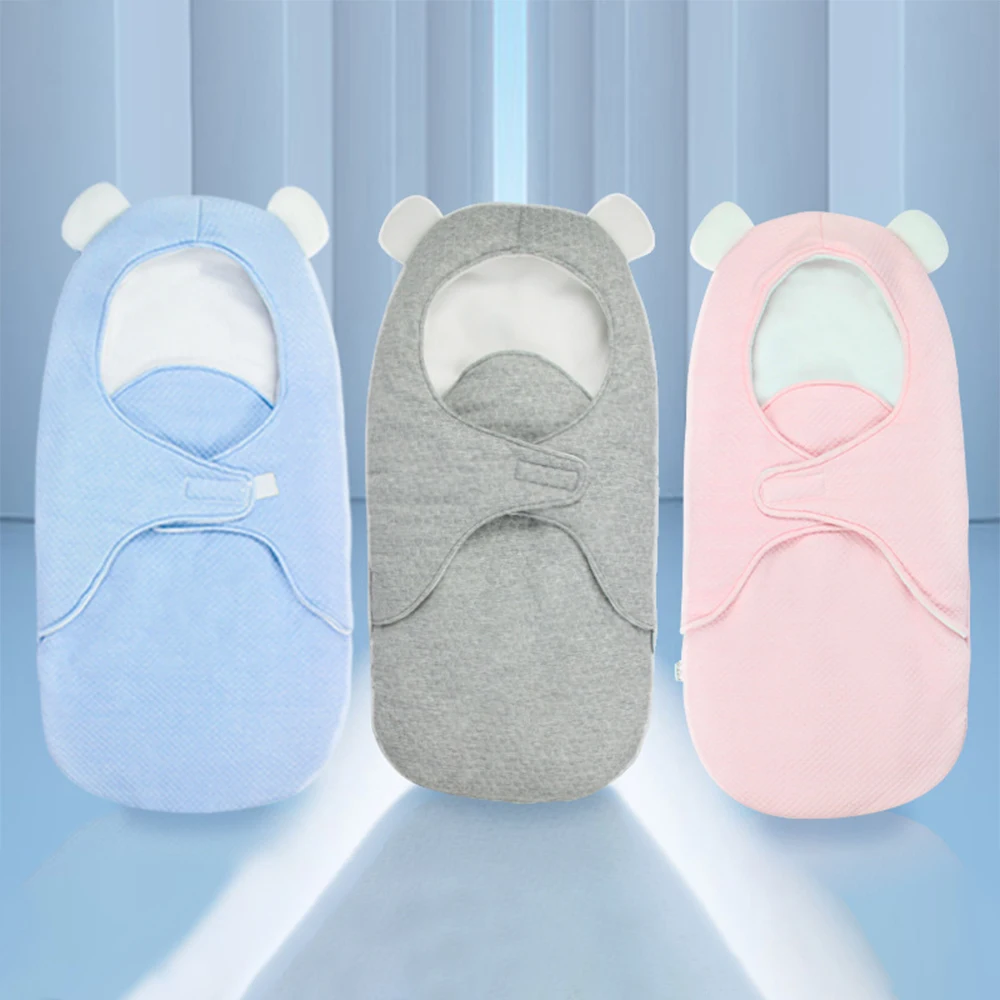 Baby Sleeping Bag Newborn Wrap Blanket Infant Envelope Thicke Cotton Sleepsack Swaddle Hug Sleep Sack Anti-kick Quilt For Babies