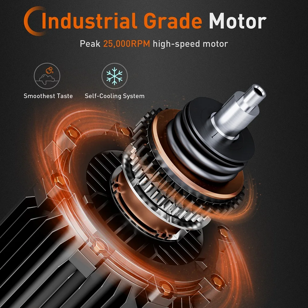 そりとスムージー用のjoyoungブレンダー、LEDスクリーン付き5プログラム68オンスブレンダー、スムージ1300w 10速ブレンダー