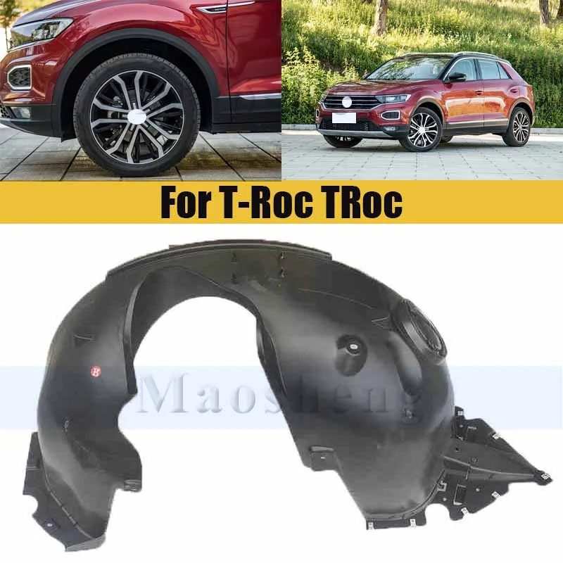 

Car Front Fender Lined Mudguard For T-Roc TRoc Mud Flaps Splash Guard Mudguards