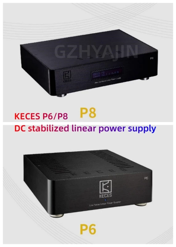 KECES P6 P8 liniowy stabilizowany zasilacz liniowy DC dedykowany zasilacz oczyszczający HiFi wzmacniacz audio