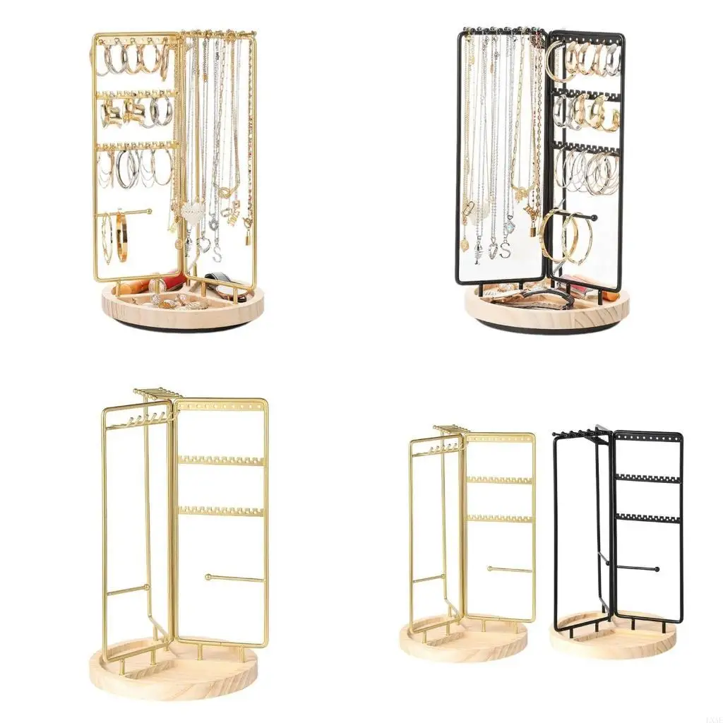 

Stylish Jewelry Storage Rack Delicate Necklace Display Stand Rack with Base