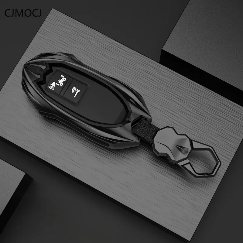 

Zinc Alloy Car Key Case Covers for Honda PCX160/LEAD125/SH300/NS125LA Keychain Accessories