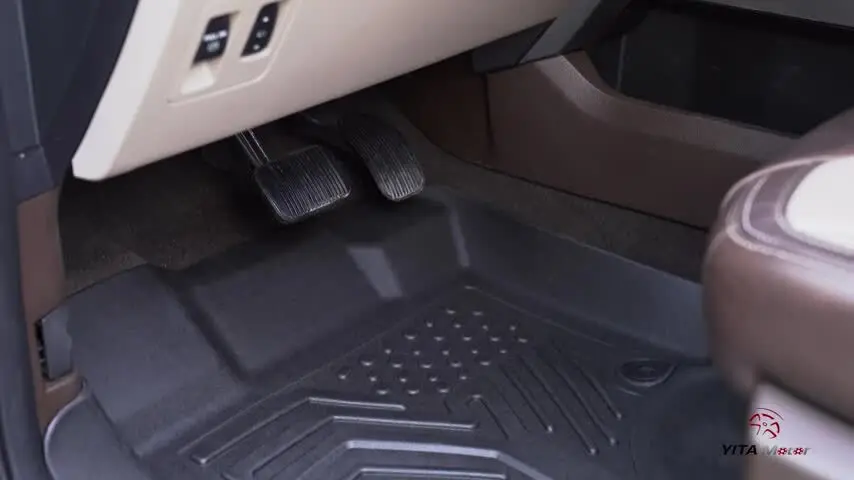 Floor Mats for 2008-2021 Nissan Frontier Crew Cab All Weather TPE 3PCS Liner Set