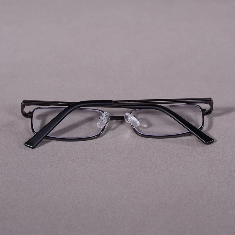 Männer Oversize Lesebrille Blau Licht Blockieren Brillen Brillen Metall Titan Brillen Rahmen Für Business + 100 – Detail 11