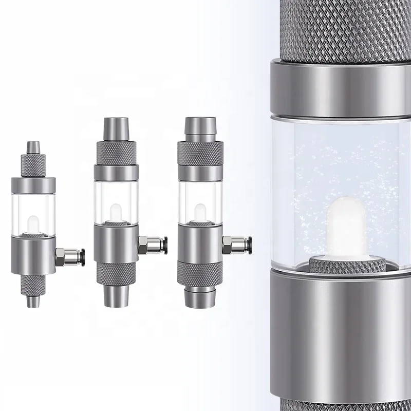 Week Aqua Aquatic External Co2 Atomizer Outside Co2 Diffuser Check Valve Aquarium Equipment For Aquarium Fish Tank Plants